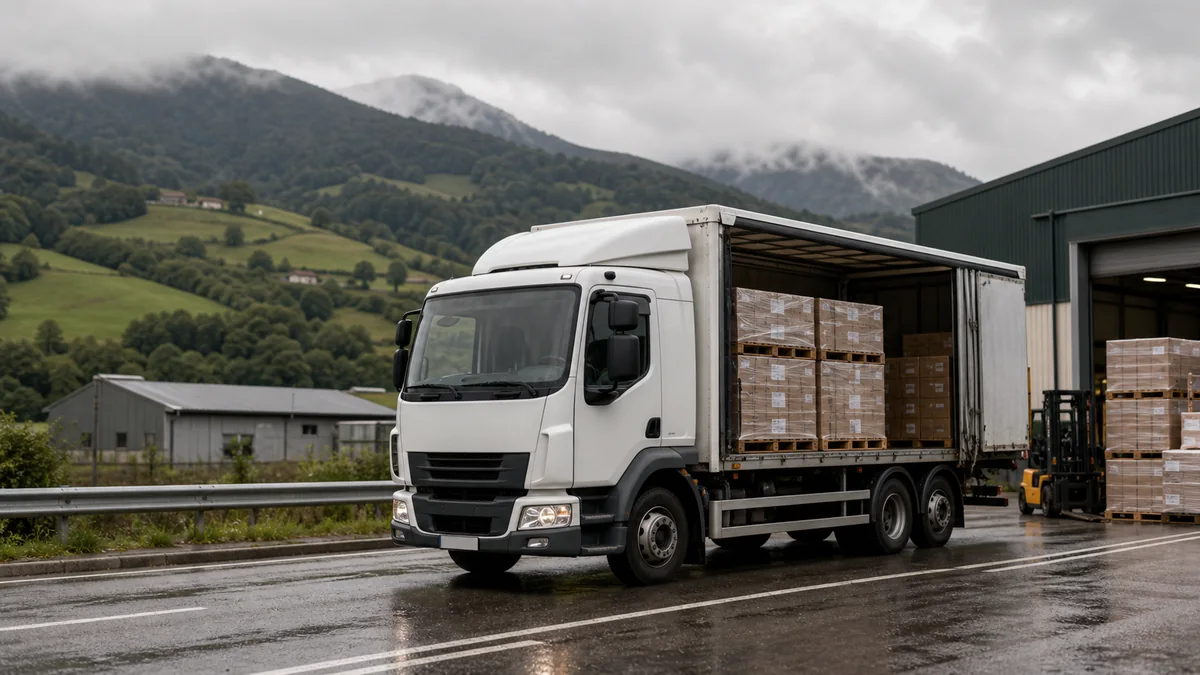 transportes de mercancías en Asturias
