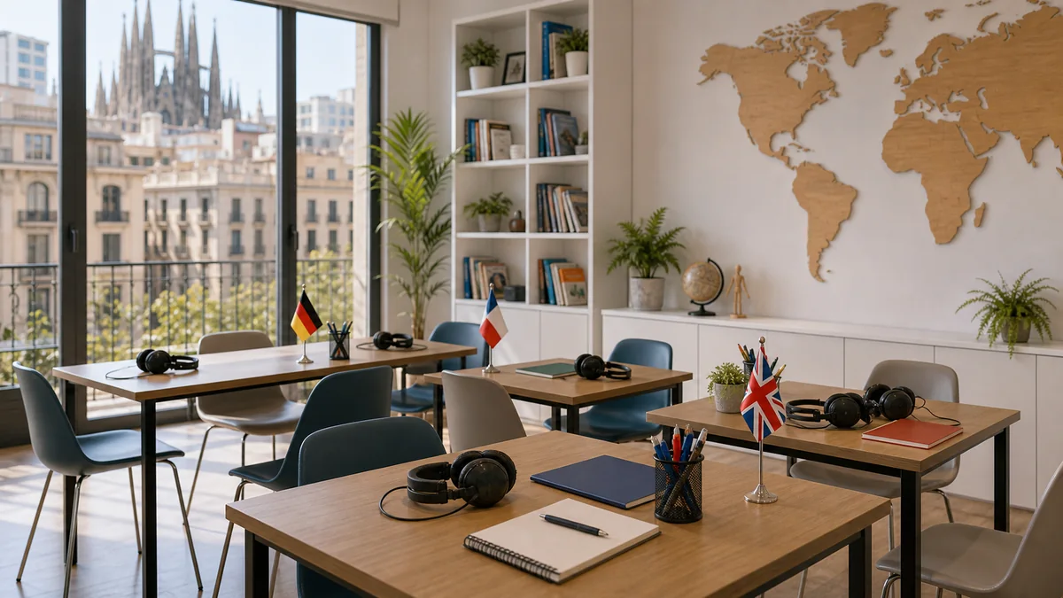 academias de idiomas en Barcelona