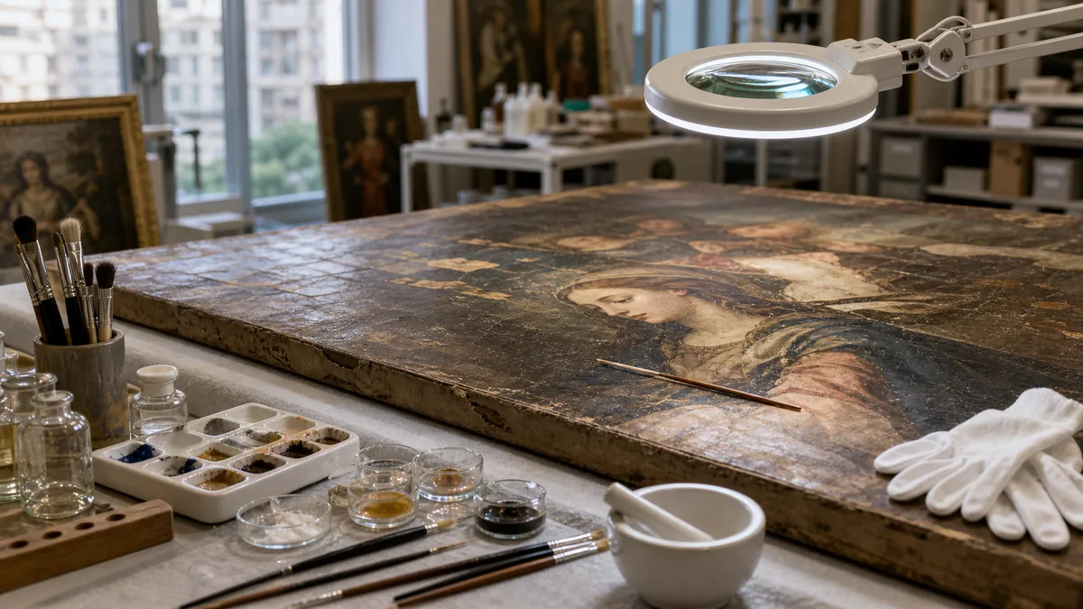 restauración de arte en Barcelona
