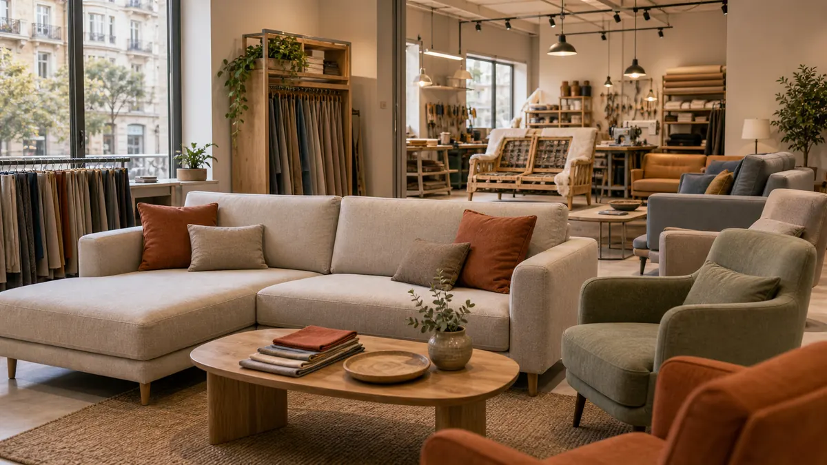 fabricación y venta de sofás en Madrid